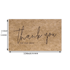 30pcs Thank You Cards for Small Business