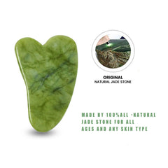 Jade Roller Gua Sha Set for Facial Skin Care Health Massager