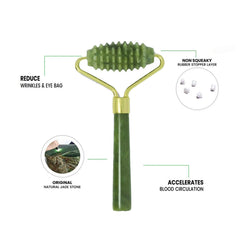 Jade Roller Gua Sha Set for Facial Skin Care Health Massager