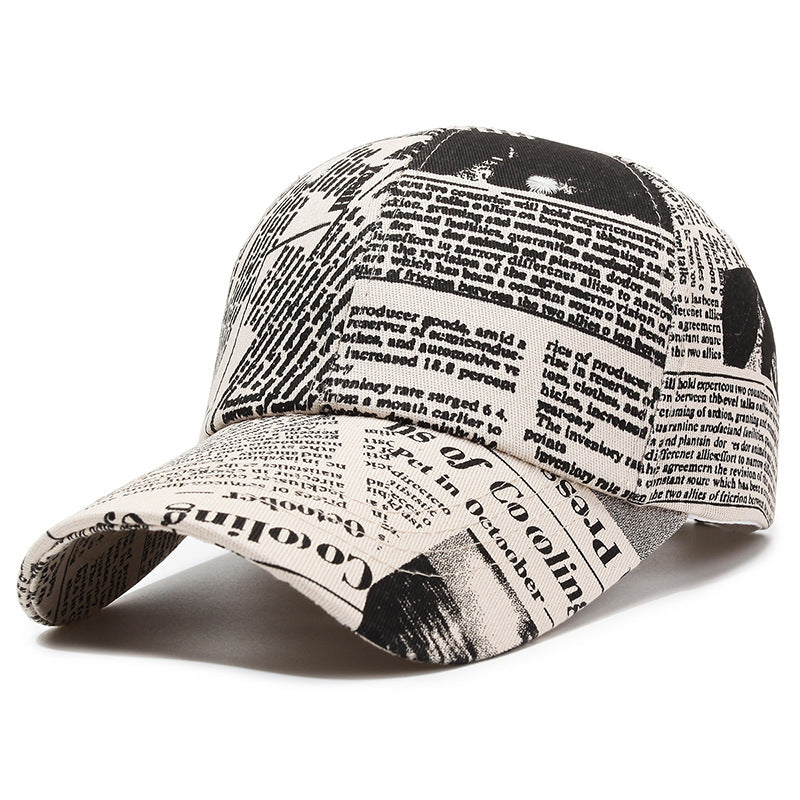 Spring Baseball Cap Letter Men's And Women's Couple Hat