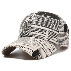 Spring Baseball Cap Letter Men's And Women's Couple Hat