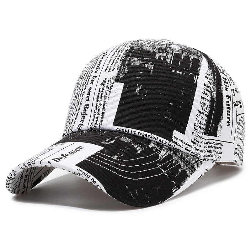 Spring Baseball Cap Letter Men's And Women's Couple Hat