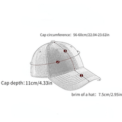 Heart Label Patch Baseball Cap Couple Baseball Cap Unisex Sunshade Dad Hats