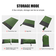 Portable Waterproof Camping Mat for Beach Picnic Outdoor Activities