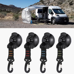 1pc Tent Suction Cup Hook Anchor Outdoor Camping Tarp Tie Down