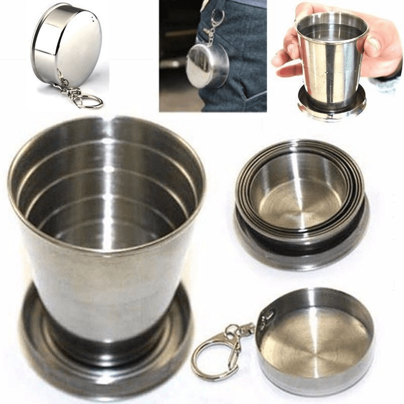 Portable Collapsible Cup 75ML for Camping & Hiking