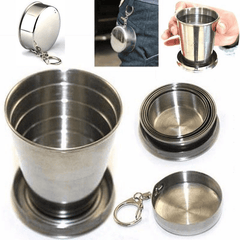 Portable Collapsible Cup 75ML for Camping & Hiking
