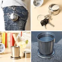 Portable Collapsible Cup 75ML for Camping & Hiking