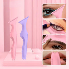 Silicone Eyeliner Ruler Multifunctional Makeup Tool