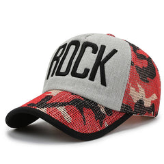 Hip Hop Baseball Cap Unisex Letter Embroidery Sun Protection Hat