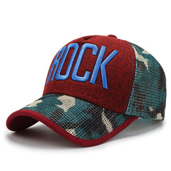 Hip Hop Baseball Cap Unisex Letter Embroidery Sun Protection Hat
