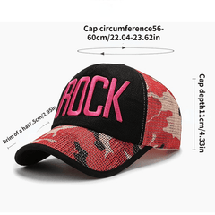 Hip Hop Baseball Cap Unisex Letter Embroidery Sun Protection Hat