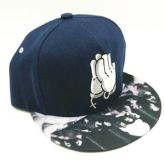 Baseball Cap Skateboard Flat Brim Hip Hop Sun Cap