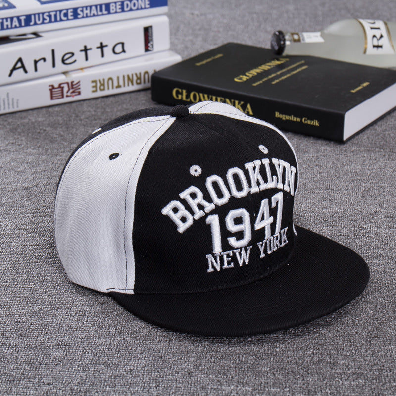 1947 Letter Baseball Cap Hip hop Sunshade Duck Tongue Hat