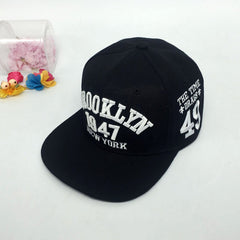 1947 Letter Baseball Cap Hip hop Sunshade Duck Tongue Hat