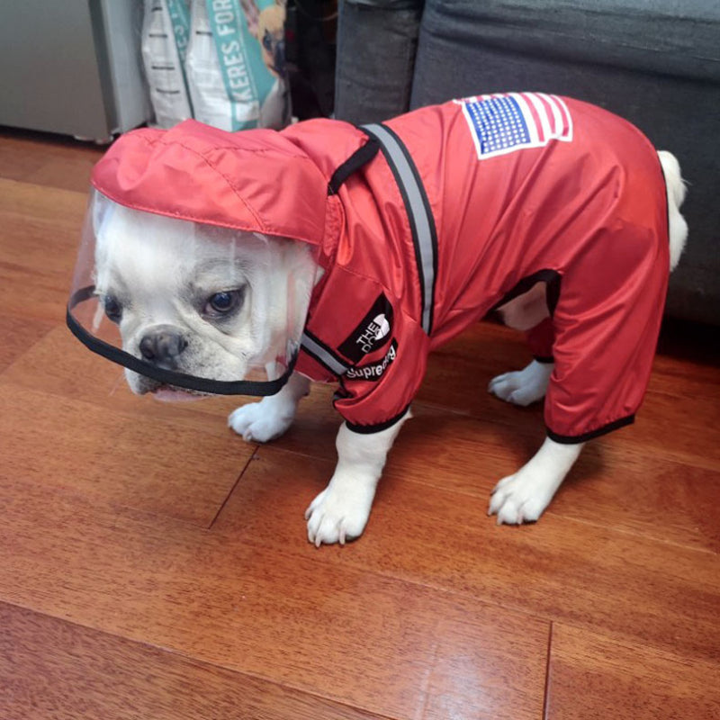Stylish Pet Raincoat for All-Season Comfort