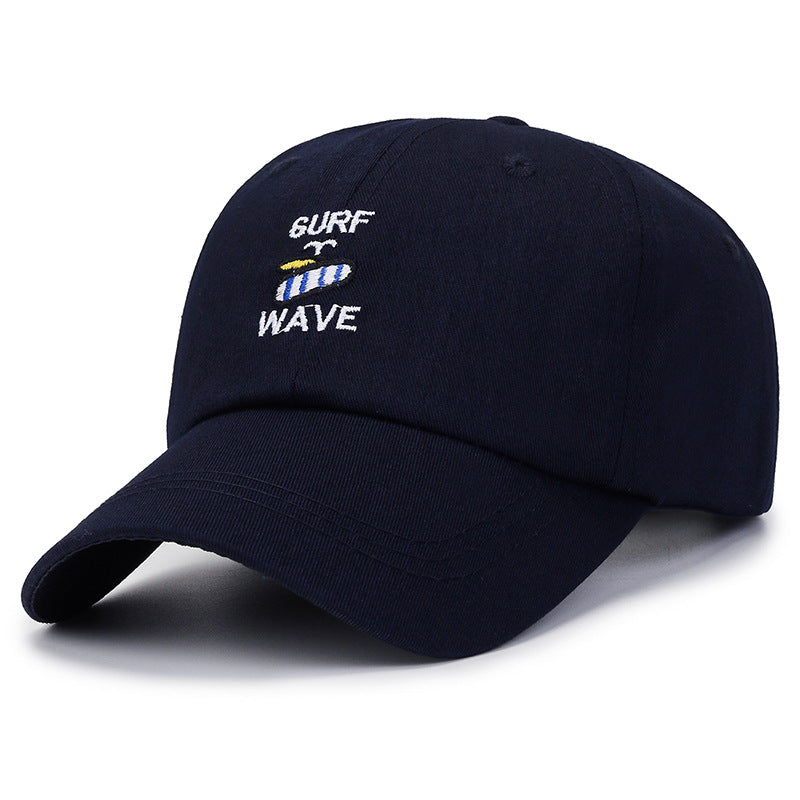 Spring Embroidered Bear Head Baseball Cap Hat Unisex