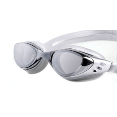 Waterproof Anti fog Swimming Goggles Unisex Large Frame Adjustable Glasses