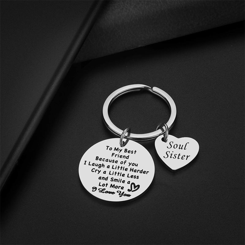 Stainless Steel Key Chain for Men and Women