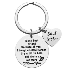Stainless Steel Key Chain for Men and Women
