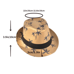 Maple Leaf Sun Hat for Men Breathable Outdoor Summer Hat