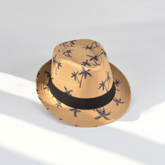 Maple Leaf Sun Hat for Men Breathable Outdoor Summer Hat