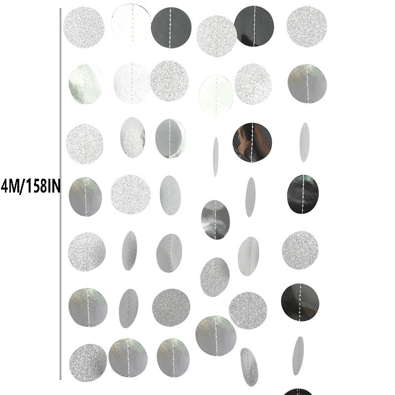 Sparkling Dot Garland for Home Decoration Party Supplies and Photo Props