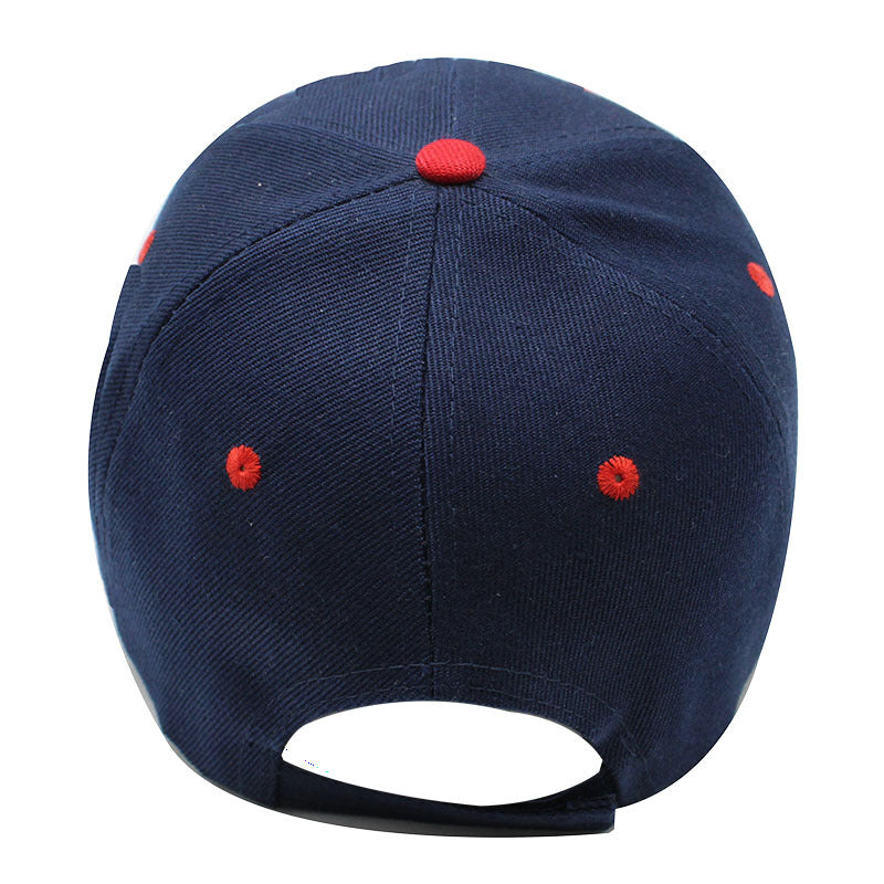 Canada Leaf Embroidery Baseball Cap Women Sunscreen Sports Hat Adjustable