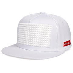 Solid Casual Baseball Cap Breathable Sunscreen Snap Back Hat Adjustable Cotton