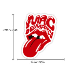 50pcs Fun Movie Graffiti Stickers Notebook Motorcycle Suitcase Guitar