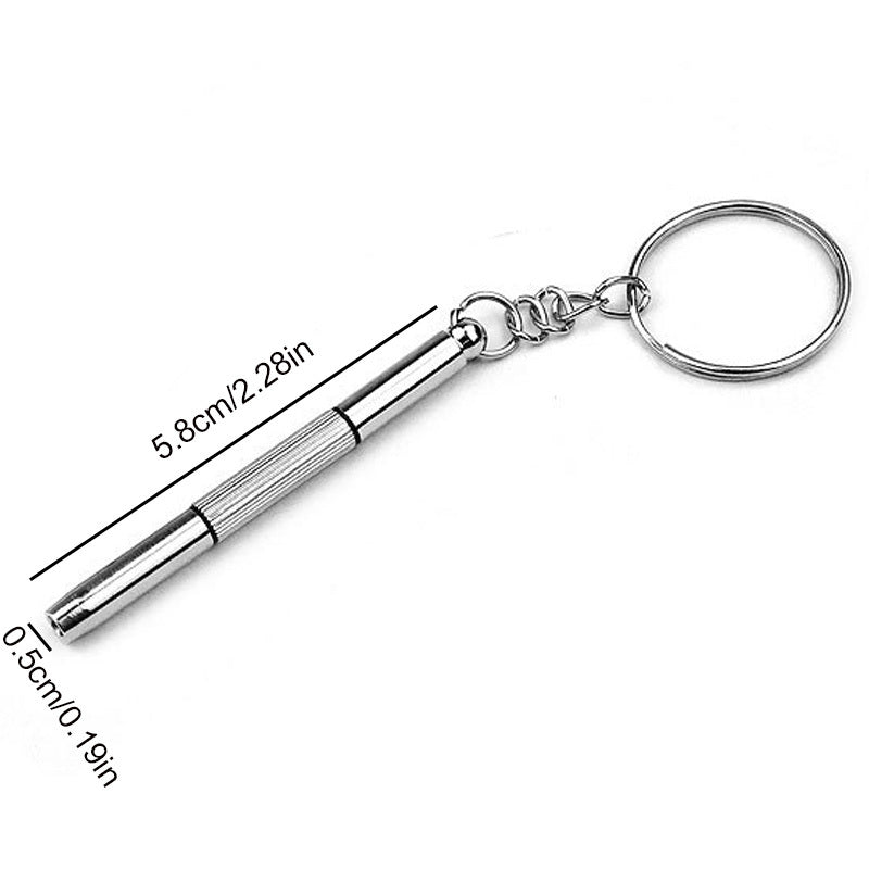 Men's 3-in-1 Screwdriver Eyeglass Optical Eye Glasses Portable
