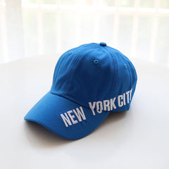 Men's Letter Print Baseball Hat Sunscreen Embroidered Cap