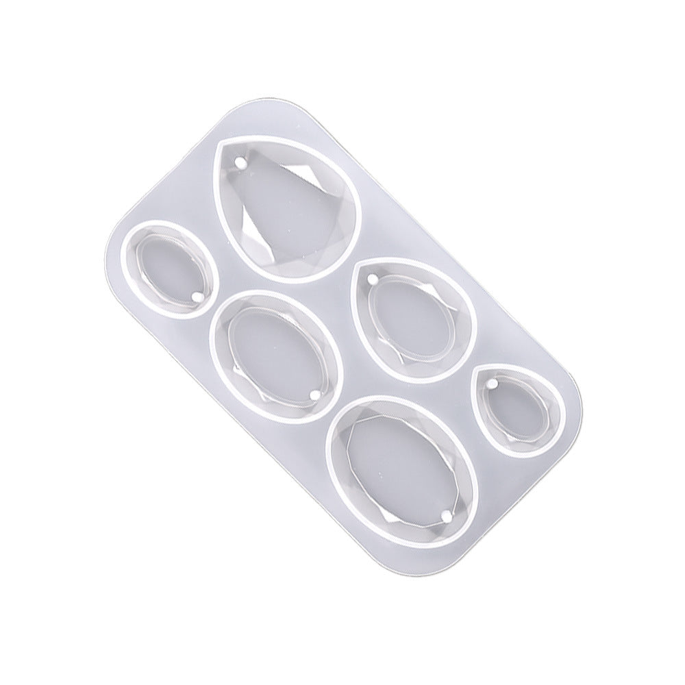 Necklace Pendant Silicone Resin Mold Craft DIY Mould Crystal Epoxy