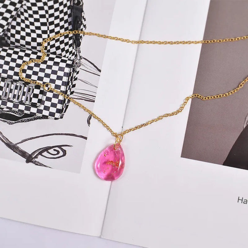Necklace Pendant Silicone Resin Mold Craft DIY Mould Crystal Epoxy
