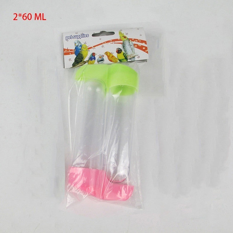 2pcs 60ml 100ml Bird Waterer Keep Your Pet Bird Hydrated
