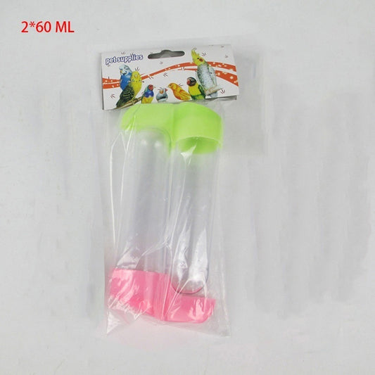 2pcs 60ml 100ml Bird Waterer Keep Your Pet Bird Hydrated