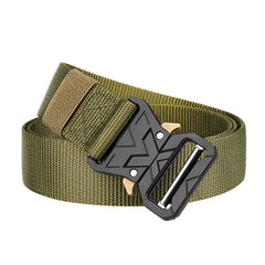Heavy Duty Tactical Belt for Men Quick Release 1.5 Inch Nylon Web Rigger Belt