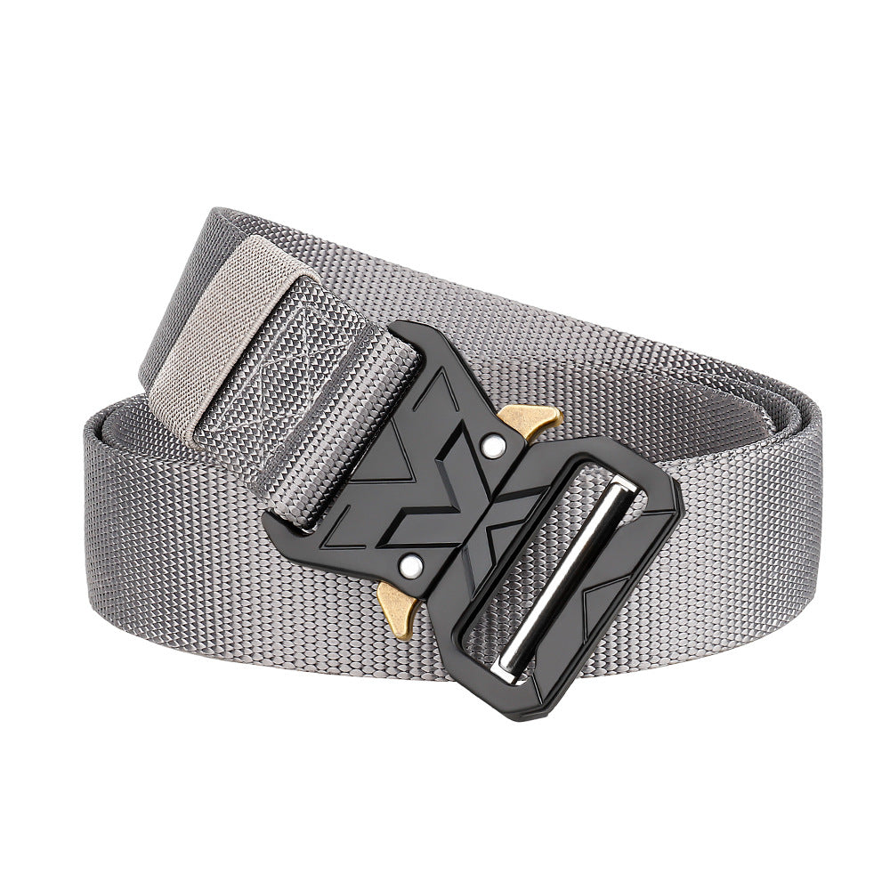 Heavy Duty Tactical Belt for Men Quick Release 1.5 Inch Nylon Web Rigger Belt