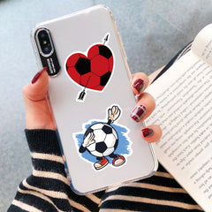 50pcs Football Sports Water-Resistant Sticker Cartoon DIY Creative Toys