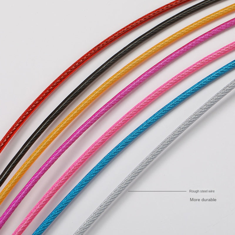 Pro Skipping Rope Bearing Steel Wire Aluminum Handle