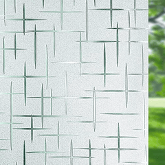 Frosted Window Film Non Adhesive Privacy Glass Film