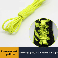 Elastic No Tie Shoe Laces Stretching Lock Lazy Laces Quick Rubber Shoelace