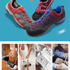 Elastic No Tie Shoe Laces Stretching Lock Lazy Laces Quick Rubber Shoelace