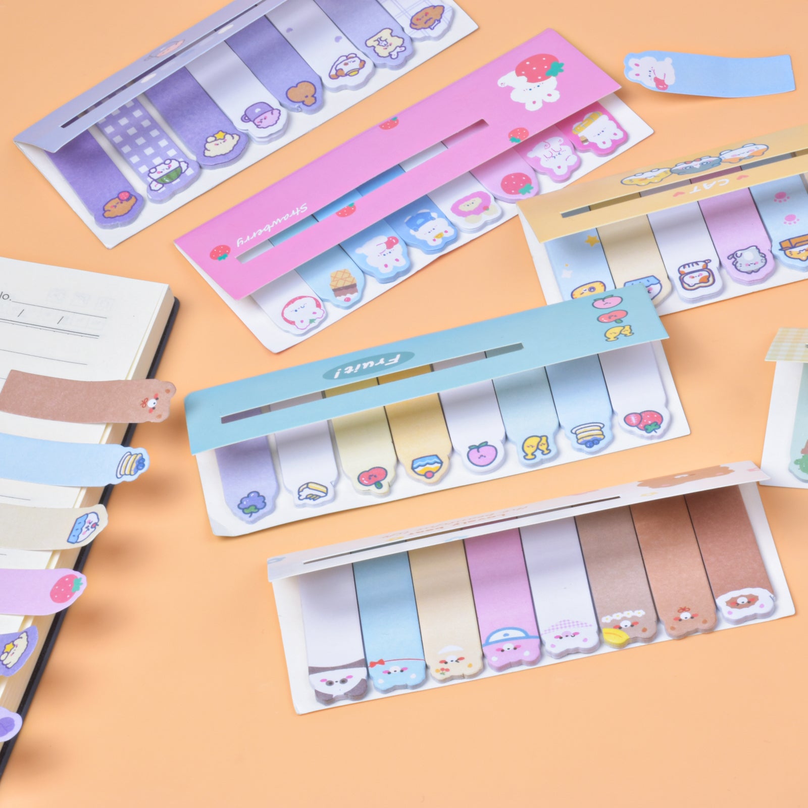 720 Adhesive Strips Page Markers Flags Index Tabs Sticky Notes