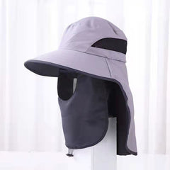 Outdoor Fishing Sun Hat Summer Male Fisherman's Hat Detachable Fishing Hat