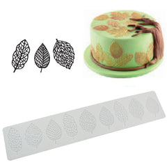 Silicone Leaf Fondant Chocolate Mold for Cake Pastry Decor