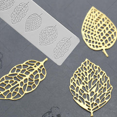Silicone Leaf Fondant Chocolate Mold for Cake Pastry Decor