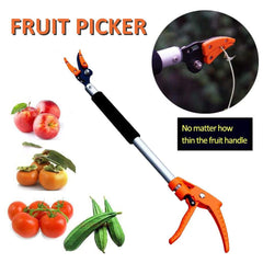 Fruit Picker Shear Gardening Tree Pruning Long Pole Cutter