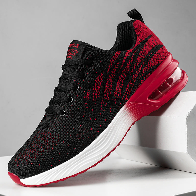 Men's Woven Air Cushion Running Shoes Outdoor Sneakers