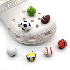 3D Golf Football Charm Shoes Decoration Birthday Party Sandals Slippers